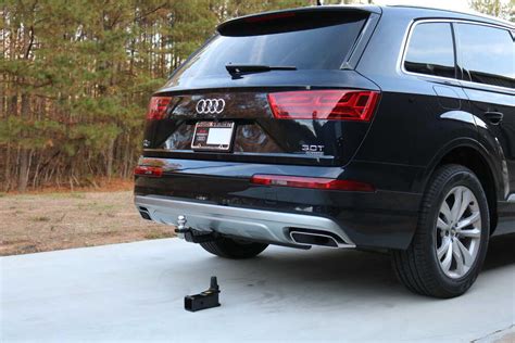 Audi tow hitch installation